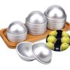 Średnica 7 cm 8 cm 9 cm Kształt Półkuli Metalowy Aluminiowy Forma do Ciasta Mini Bułeczki na Parze Forma do Musu Gadżety do Pieczenia DIY