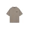 Camiseta Fear of God Essentials Gola Redonda Malha Cinza Mescla