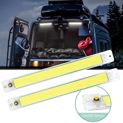 2x LED Strip Lights Bar Car 12V 24V Caravan Boat Fishing Camping Interior Lamp RV Caravans Campers Accessories