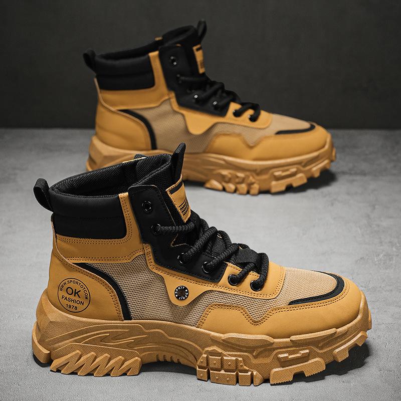 Martin boots autumn and winter new high-top shoes platform sports shoes casual short boots