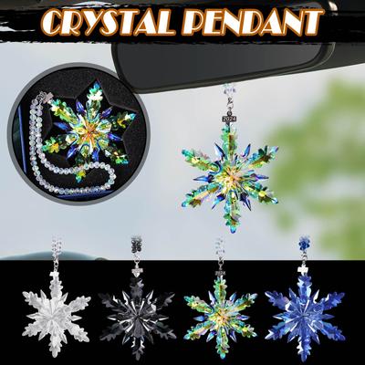 Ornaments Crystal, Crystal Ornaments Tree Hanging Snowflakes, The Best Gift