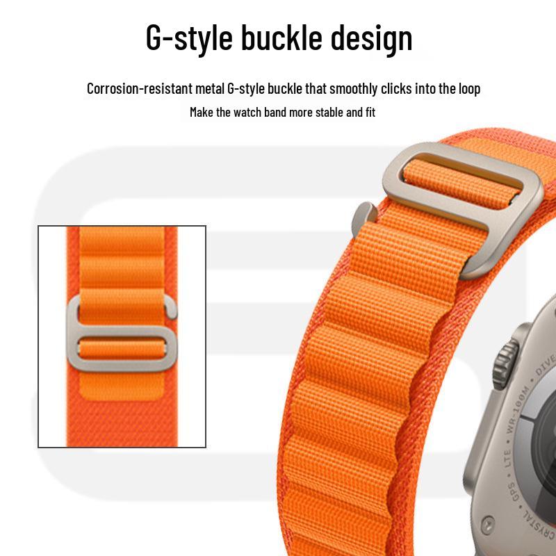 Apple Watch S11 Pulseira Alpine Loop com Velcro