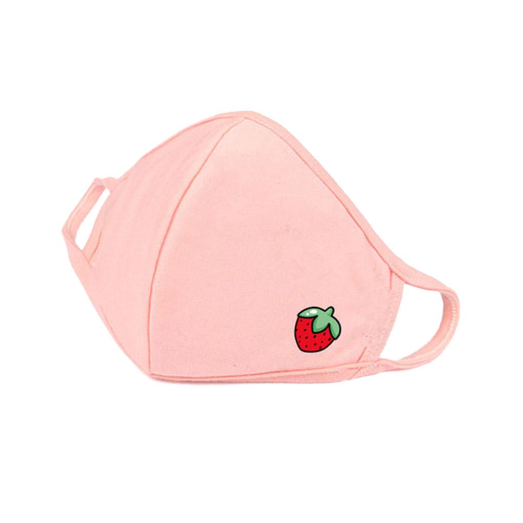 Kinder Baumwollstaubmaske Jungen Mädchen Atmungsaktiv Staubdicht Anti-Smog Gesichtsmaske Kinder