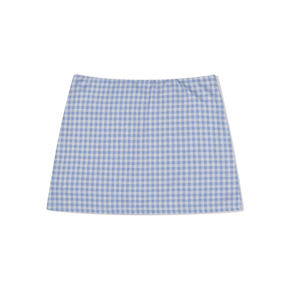 Moa Bubbly Gingham Skort (Sky)