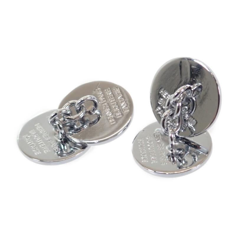 HERMES   Cuffs Silver Metal Mens