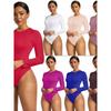 Black Nude Red Party Bandage Bodycon Romper Body Suit Jumper