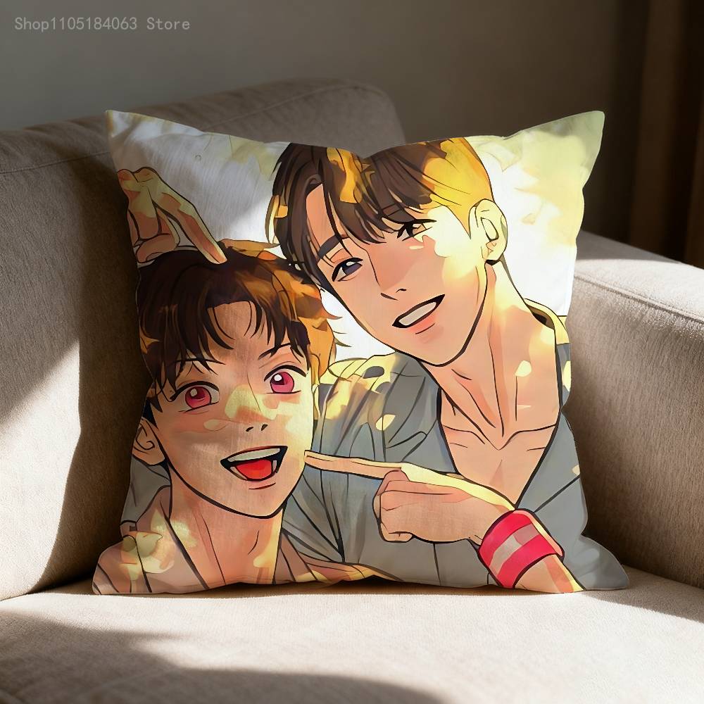 BJ A-Alex Comic Throw Pillow Case For 45x45cm 40x40cm 55x55cm 50x50cm 30x30cm Square Car Pillowcase Shell