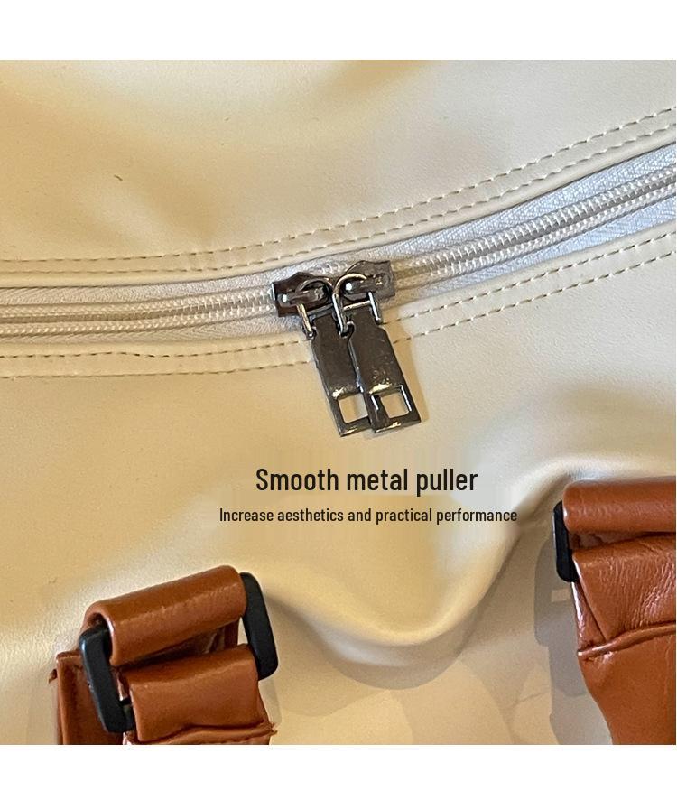 Large Capacity Travel Bag with Dry/Wet Separation for Short Trips - Wear-Resistant and Sturdy Sports Fitness Bag