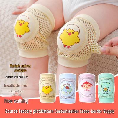 25 Ginocchiere per Bambini: Protezioni Anti-caduta per Gattonare per Neonati e Bambini, Rete Traspirante, Stile Estivo