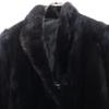SAGA MINK Mink Fur Fur Coat 13 Black Half Coat Women Used