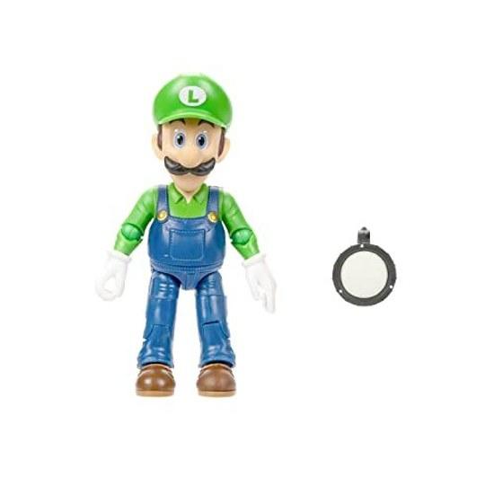Three Trading Super Mario Brothers Movie Action Figure Luigi W6.5D5H13.5cm Miscellaneous TSM-02