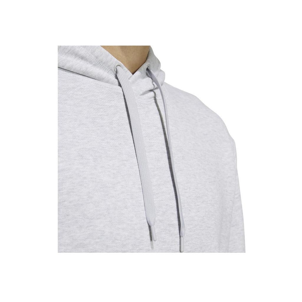 Adidas Originals Letter Logo Printed Hooded Pullover College Hoodie For Men In Grey JE3481
