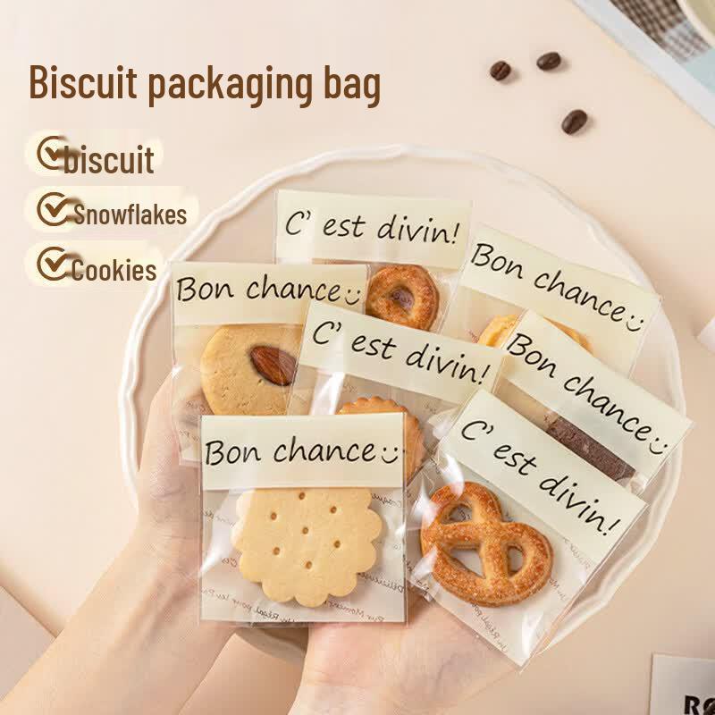 Meidi Self-Adhesive Cookie Packaging Bags