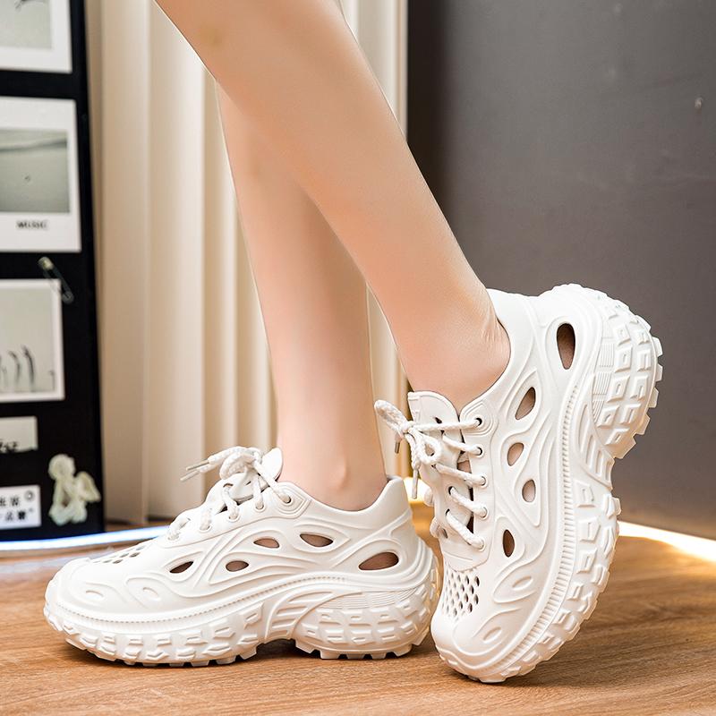 Outdoor Sandals for Women Wearing Summer Soft Soles with All-lap Wading Non-slip Beach Shoes Sports Fashion Slippers for Women