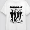 Coldplay Band Gift For Fans Cotton White All Size Unisex Tee Shirt TT027 Unisex T-Shirt