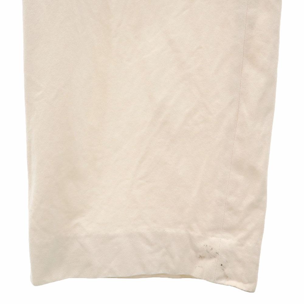 Pantaloni Chino din bumbac YAECA fabricați în Japonia mărimea w29 Albi FABRIC EXCLUSIV Femei Folosiți