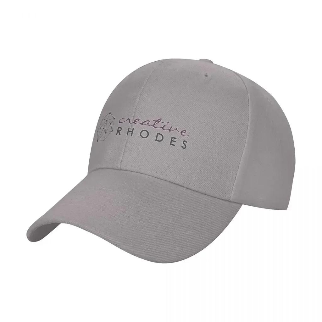 Creative Rhodes | Logo Baseball Cap Horse Hat Wild Ball Hat For Men Women's