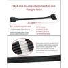 15pin Power Cable 15Pin 1 Male To 1 Female Adapter For Connecting Multiple HDD Disk Drive To Desktop Power