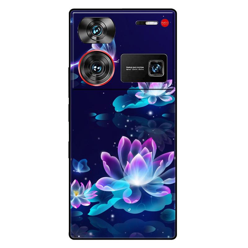 For ZTE Nubia Z60 Ultra 5G Case Silicon Fashion Space Wolf TPU Painted Coque Funda for Nubia Z60Ultra 5G NX721J Cover Protective