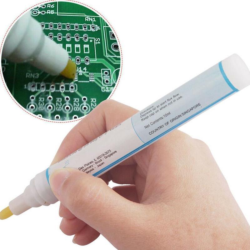 951 10ml Soldering Rosin Flux Pen 951 Low Solid Non Clean DIY Kester Solder Power Cleaning Free Welding Pen