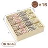 Underwear Organizer Bra Storage Box Panties Socks Storage Boxes Bedroom Wardrobe Clothes Organizer Foldable Drawer Separator Cas