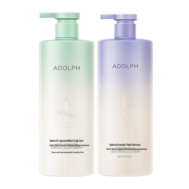 

Adolph Natural Anti-Dandruff Shampoo & Shower Gel Set