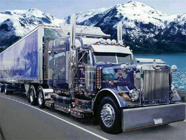 

Алмазная живопись Новая коллекция грузовик 5d Diy вышивка грузовик пейзаж мозаика вышивка крестом домашний декор Full Round 20x30CM