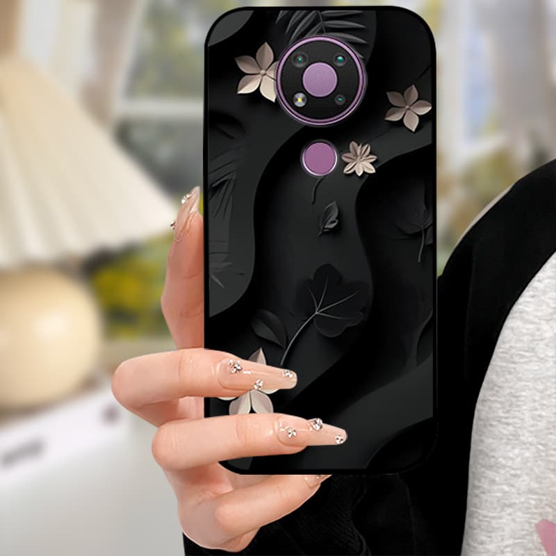 Capa For Nokia 5.4 Cases Black Silicon Soft TPU Phone Case For Nokia 5.4 5.1 7.1 Protective Camera Coque Nokia5.4 Back Shells