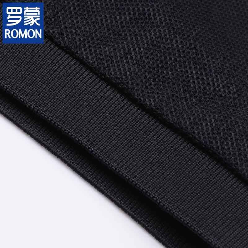 Romon Men's Business Casual Polo Shirt