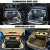 Car Trunk Lighting LED Strip with 2M/4M Waterproof Ambient Light Trunk Decoration Light Camping Ambient Light Neon Lights 4