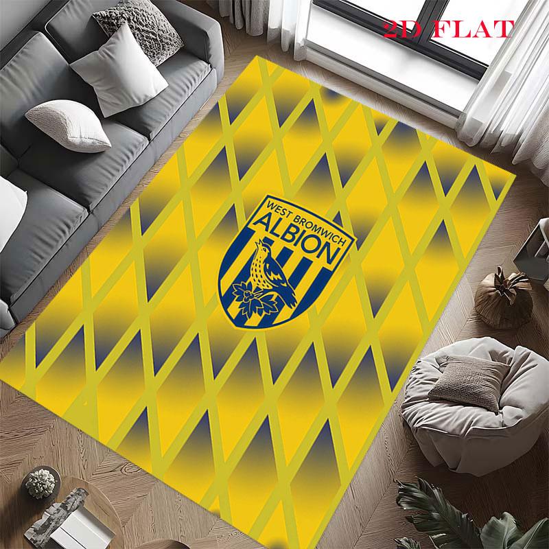 West Brom Poster Carpet Rug for Living Room Bedroom Home Sofa Decoration,Kids Play Nonslip Floor Mat