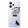 For Xiaomi Redmi 12 Case Flowers Clear TPU Silicon Funda Capa On for Redmi 12 4G / Redmi12 5G Soft Covers Transparent Coque Bags