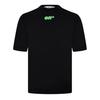 Off White Mens Genie Crew Neck Regular T-Shirt