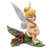 Enesco Tinker Bell On Holly X H13 X D16cm DTR6010874 Statue/Figure "Disney Traditions" W9.5