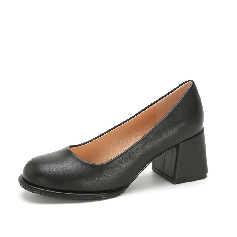 

Кожаные туфли на плоской подошве для женщин Huizhou, женские туфли цвета винограда и матери, черные туфли-одиночки, женские туфли в корейском стиле, новые туфли Mary Jane для женщин 34 чёрный