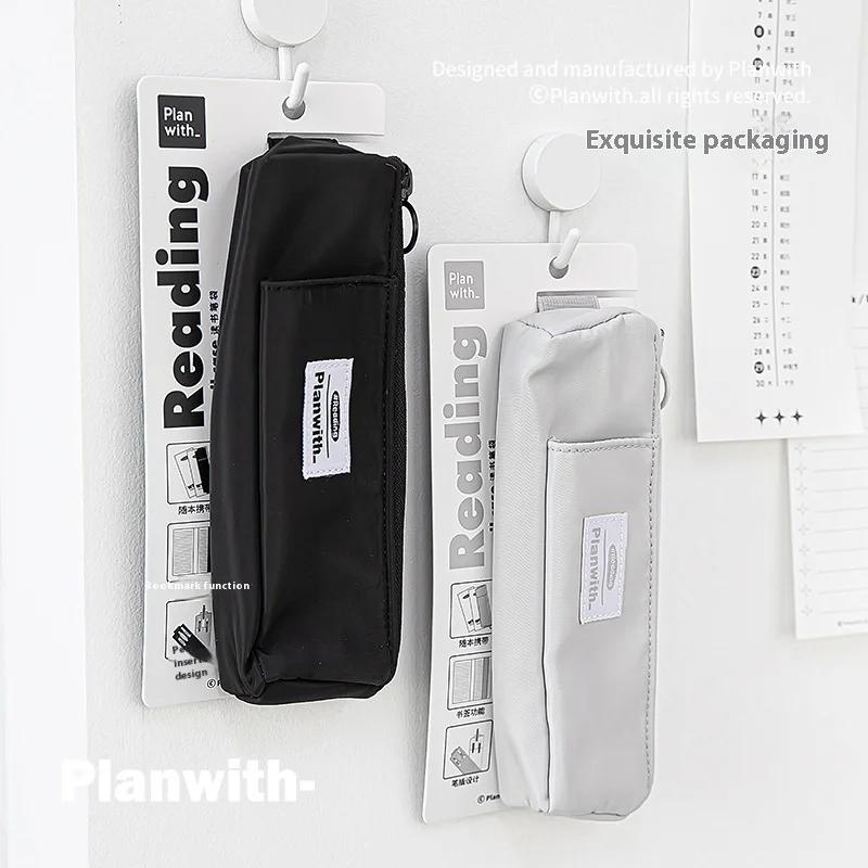 Large-capacity Reading Pen Case Portable Creative Storage Bag New Mini Stationery Pen Case Simplicity Durable Small Pencil Pouch