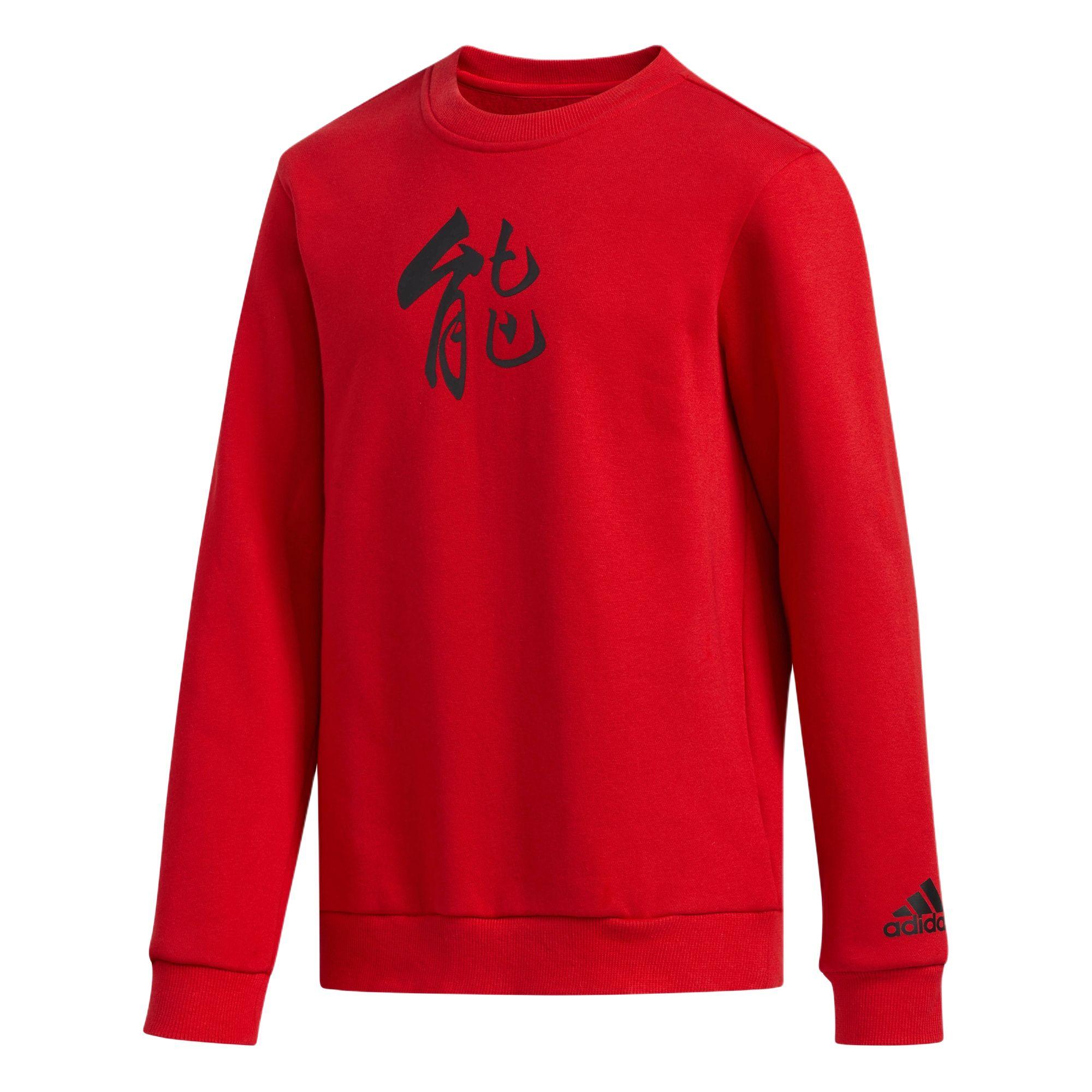 Adidas Sweatshirt Red Teenagers DY3568 152