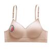 Seamless Push-Up Sports Bra for Teen Girls - Anti-Sagging, Thin Latex, Comfortable Fit