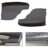 FZJDSD 2Pcs Black Auto Door Panel Armrest Cover Replacement Compatible With Honda Odyssey 2011 2012 2013 2014 2015 2016 2017 Microfiber Leather Car
