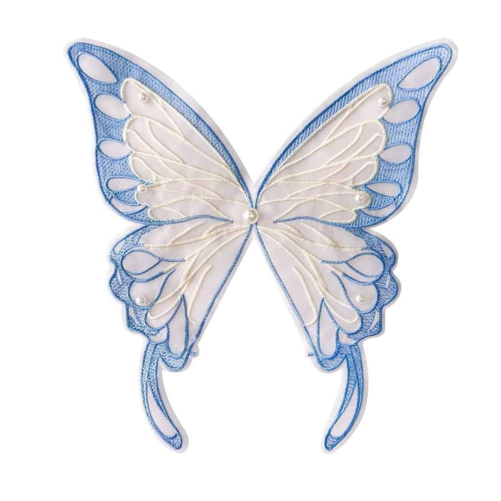 Embroidery Lace Butterfly Color Diy Clothing Accessories Cloth Patch Patch Ornament