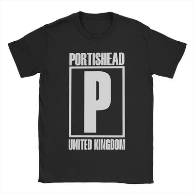 Portishead Band Cotton T Shirt For Adult Summer  Vintage T-Shirts Crew Neck Trending Tee Shirt Oversized Pattern Clothing