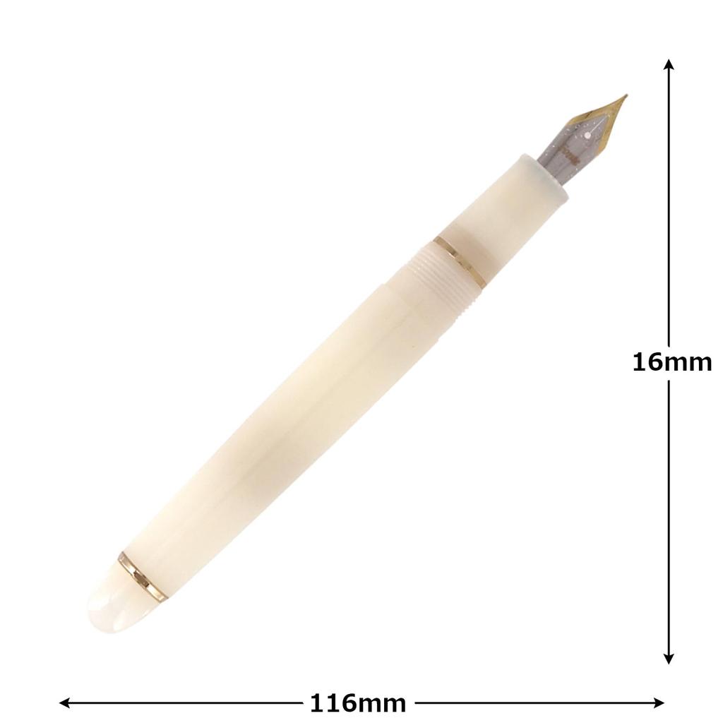 Fonte Fountain EF FO904633 Pen, nib, Fontebiiro, Ivory,