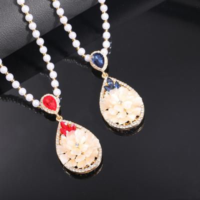 Autumn and Winter New Sweater Chain Light Luxury Crystal String Long Necklace, Versatile Women's Exquisite Fashion