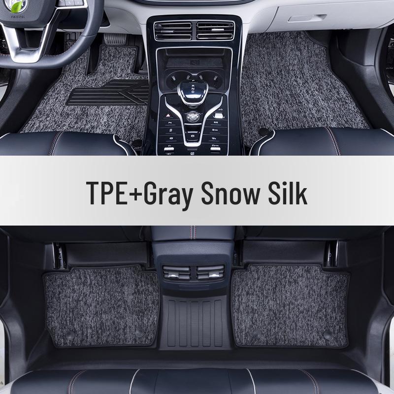Non-Slip, Waterproof TPE Floor Mats & Door Sill Set for BYD Tang/DMi/EV/LDM-P