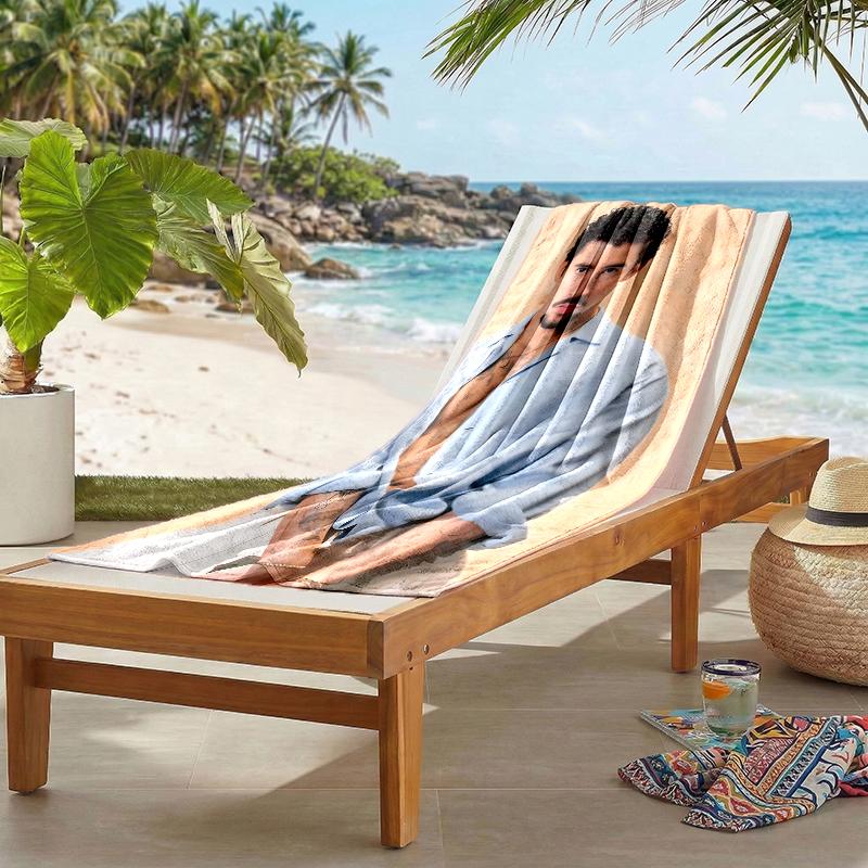 Serviette de plage mode Bbunny: Idéal pour les aventures estivales Doux, absorbant et à séchage rapide, convient pour la natation et le bain