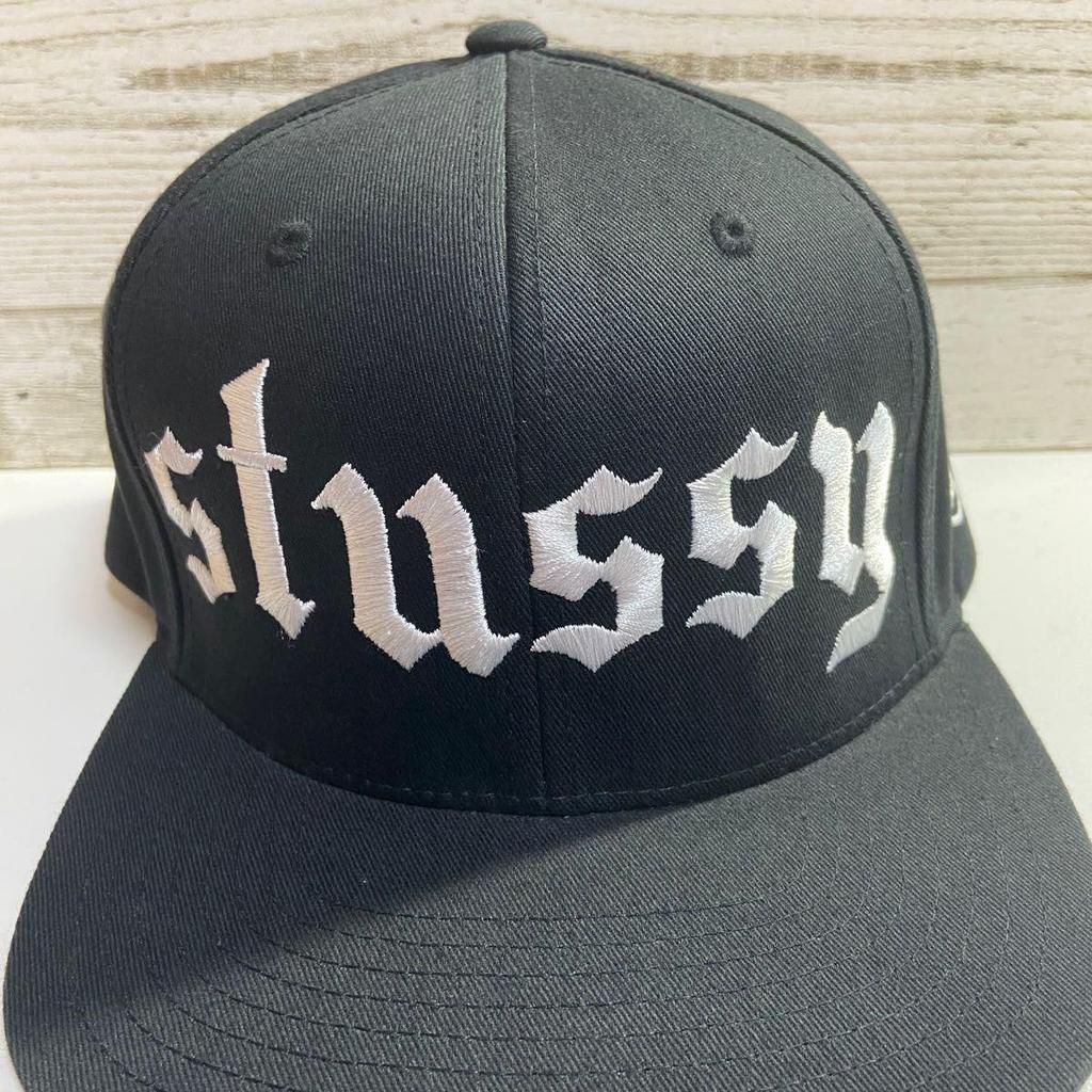 Used STUSSY Stussy Cap Hat Black Street