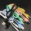 Macaron-Style Fast Charging Cable: Micro USB, Type-C & iPhone Compatible