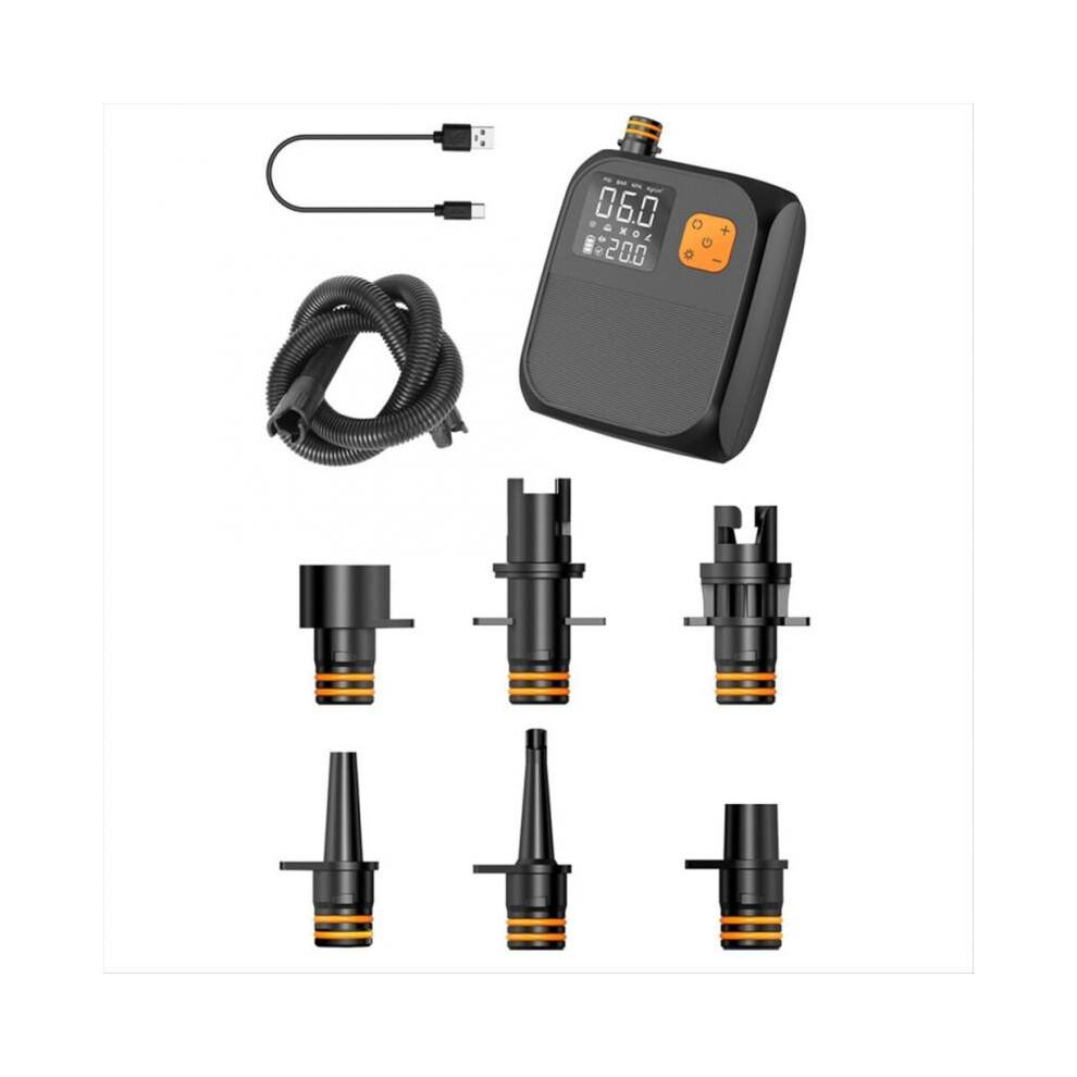8000mAh Wireless Electric Air Pump LED Lighting Compressor Sup Inflatable for Car Surfing Paddle Board Boat