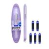 Space Capsule Click Pen, Small Cabin Door Technology Sense Student Homework Practice Calligraphy Fine Tip Nonsplash Ink Pen Set 2ml