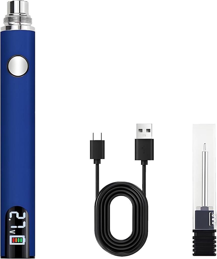 1SET USB portable electric soldering iron, soldering pen, manual braided rope, digital display, three-speed adjustable voltage